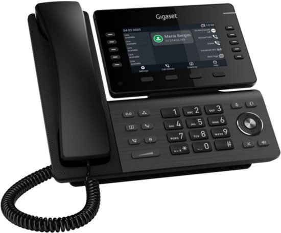 Gigaset P850W IP PRO IP Tischtelefon 12,7 cm 5 Zoll TFT-Farbdisplay 2x USB WLAN Anschluss für P800 KEY PRO Expanson Mod
