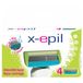 X-Epil - Rasoir pour femme - 4 lames - Lot de 4