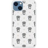 iPhone 13 Koala Bedrukt Siliconen Hoesje