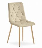 LEOBERT Eetkamerstoel LIBRA Lichtbeige