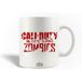 Maniacase Keramische mok Call of Duty Black Ops 2 Zombies Rood Logo