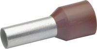 Klauke 17618 Adereindhulzen 10 mm² Deels geïsoleerd Bruin 100 stuk(s)