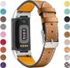 Bol Ceinture en cuir véritable Convient pour Fitbit Charge 5/6