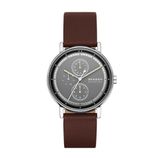 Skagen SIGNATUR Heren Horloge 40 cm - Zilverkleurig