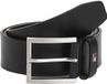 Tommy Hilfiger Hampton 4.0 Riem Zwart Leer 110 cm Mannen