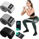 Hulser Resistance band set 3-delig - 8 tot 32 kg - Zwart