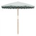 BUSINESS & PLEASURE Parasol Amalfi Vert Bois de récupération