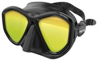 Seac Symbol, duikmasker met twee lenzen en 3D-gesp, gemaakt in Italië.