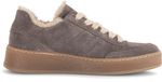 Gabor Dames Sneakers Taupe Suède Lage Sneakers
