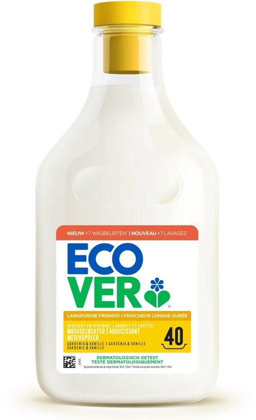 Ecover Wasverzachter Gardenia & Vanille 1lt
