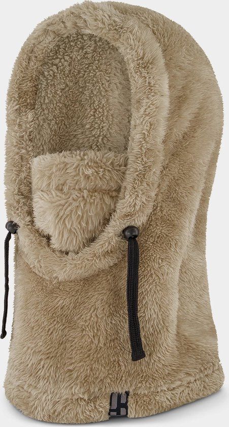 Poederbaas Fluffy Balaclava Sand One Size
