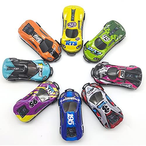 Chedin Panda Chedin 8 stuks stuntspeelgoedauto