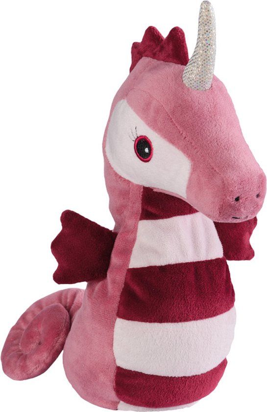 Warmies Warmteknuffel Zeepaard - Roze - 30 cm
