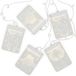 AmeliaHome LED raamdecoratie acryl hanger lichtketting set van 5 USB lichtkettinggordijn kerstdecoratie rechthoekig rendieren meten
