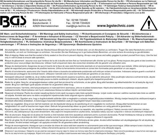 BGS 10531 - Dopsleutel zeskant diep - 10 mm (3/8") - 11 mm
