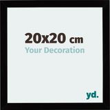 Your Decoration - Fotolijst 20x20 cm - MDF - Zwart Hoogglans - Mura