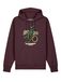 Watapparel Sweatshirt ' T-Rex Fahrrad ' gemengde kleuren / donkerrood