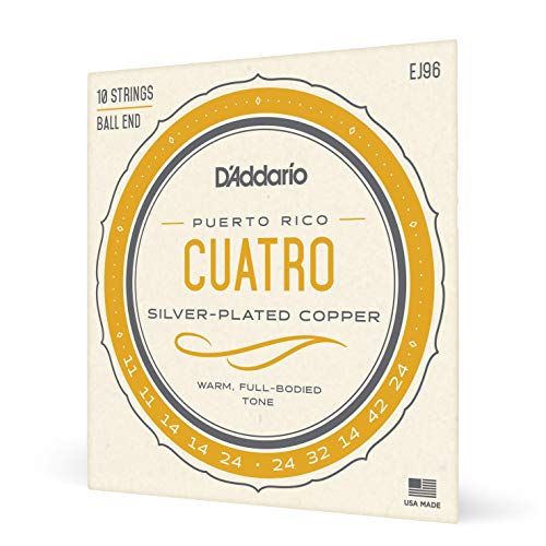 D'ADDARIO EJ96 Cuatro-Puerto Rico Snaren