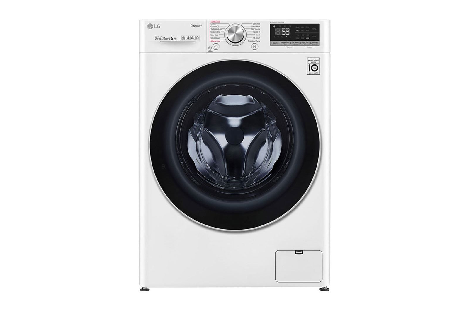 LG F4WV909P2E - Wasmachine - 9 kg - 1400 RPM - Wit