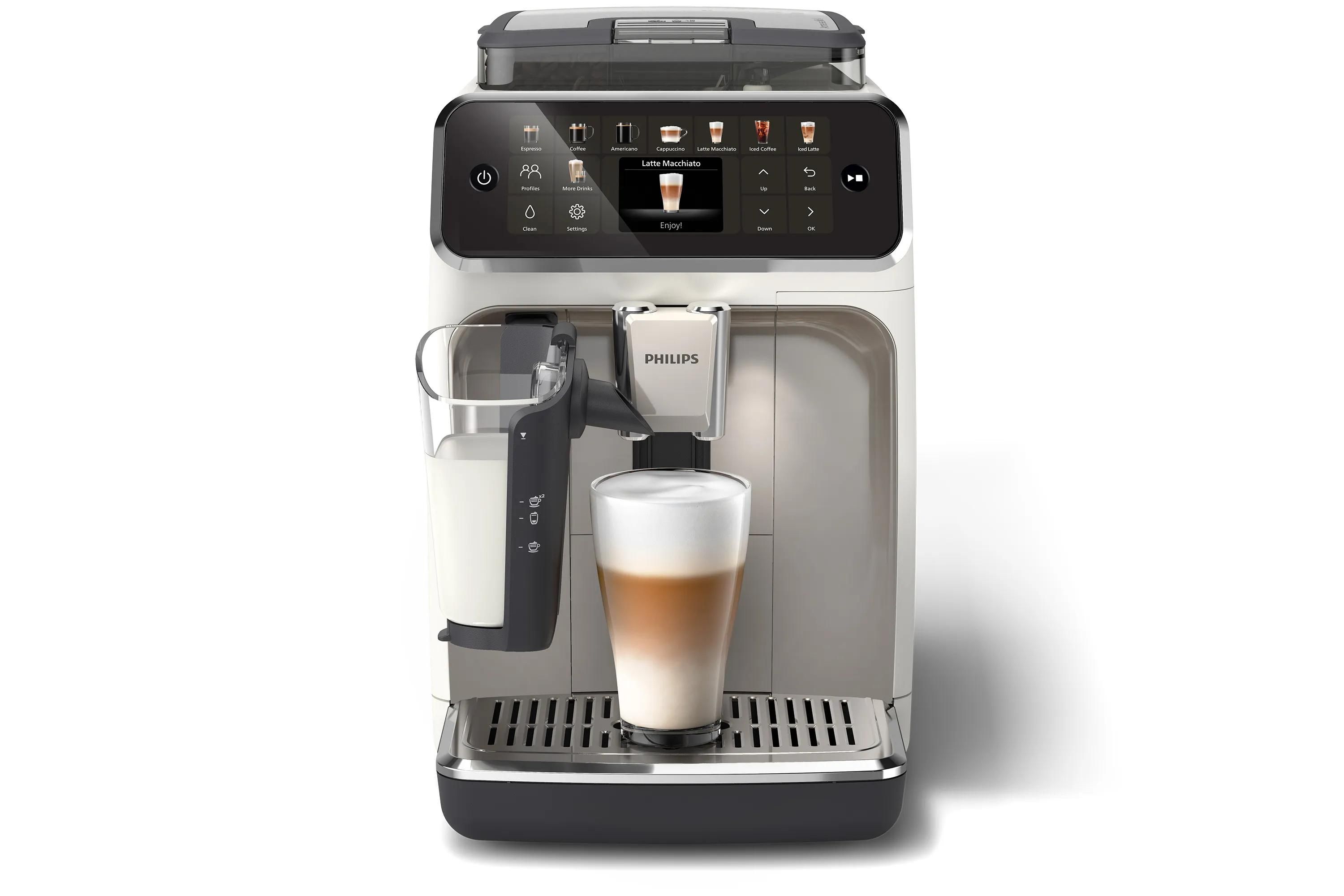 Philips 5500 Series EP5543/90 - Volautomatische Espressomachine - Zwart/Wit