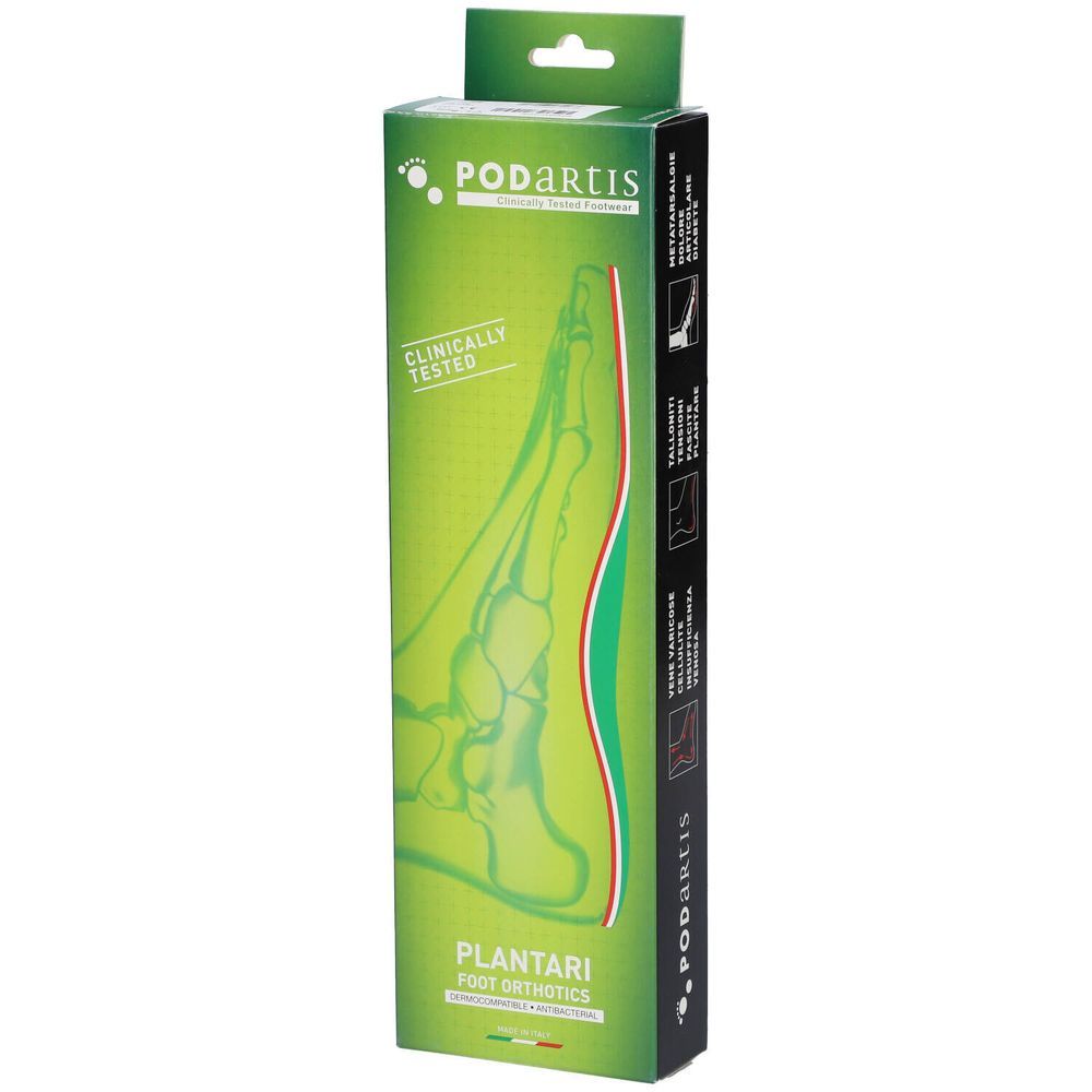 Podartis Orthomax Zool Beige - Maat 45 - 1 paar inlegzolen