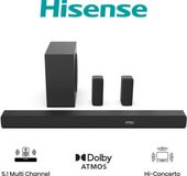 Hisense AX5100Q Soundbar 5.1.2 – 580W – Dolby Atmos