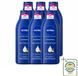 Nivea Lait pour le corps - 6 x 72h Hydratation - Peau sèche à très sèche - 400 ml