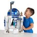 Fisher-Price Imaginext Star Wars R2-D2 Figurine avec Lumière et Son, Incluant Figurine Clé C-3PO, Multicolore