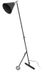 Padiro lampadaire - 32 x 59 x 144 cm - Noir / Argenté - Fer