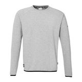 Uhlsport ID Sweatshirt Heren - Donkergrijs Gemeleerd / Zwart | Maat: M