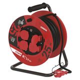 Emos Kabelhaspel IP44 3x2,5qmm - 25 meter - 4 stopcontacten