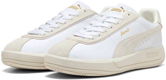 Puma Club Klassika Sneakers Dames - beige - wit - Maat 38.5