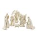 Lenox Holiday kribbe set van 7 (heilige familie, drie koningen, engel)