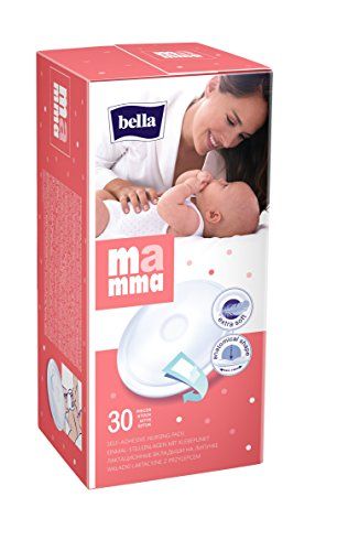 Bella Mamma Stijlinlegzolen: 3-pack (90 stuks) voedingsinzetstukken met kleefpunt