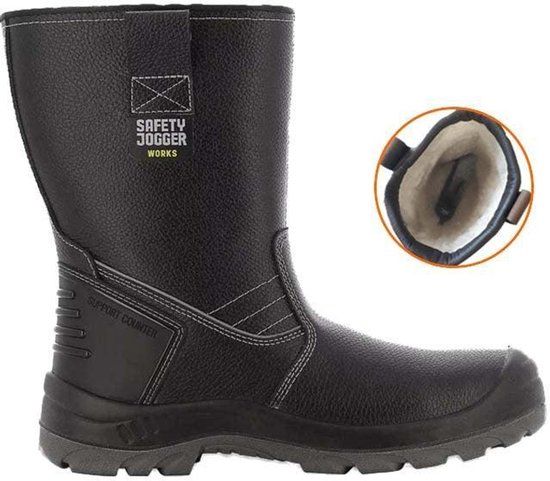 Safety Jogger Bestboot S3 -SRC - CI pakket - Zwart - 41