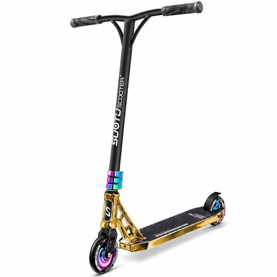 Suotu Stuntstep Professioneel - Stunt Step - 100KG - Aluminium - Zwart/Gold