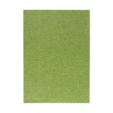 SPIRIT schuimrubber glitter zelfklevend Citroengroen