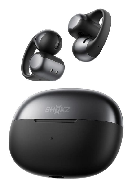 Shokz OpenDots ONE Draadloze Oorklem Headset - Zwart