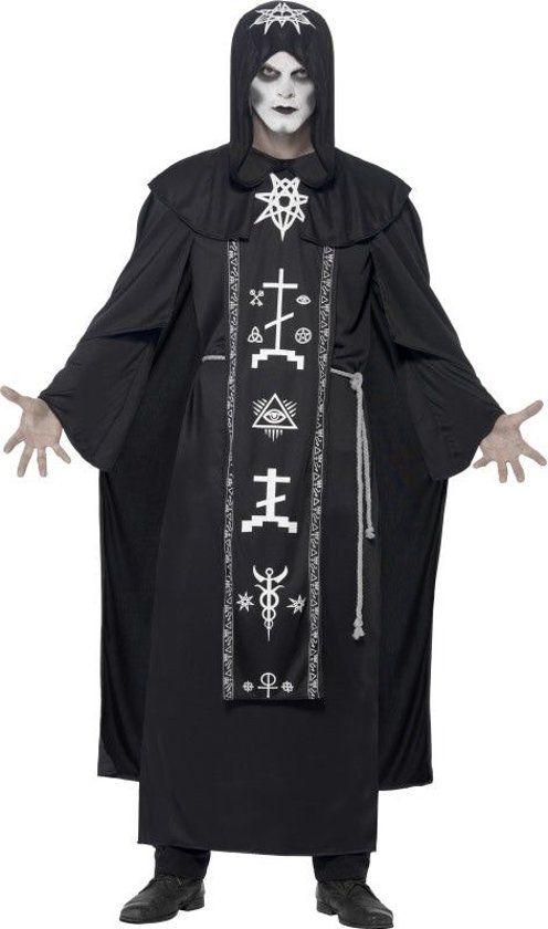 Smiffys Duistere kunsten Ritueel Kostuum - Halloween verkleedkleding - OneSize