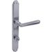 Fimet Garniture Fimet plaque longue ALT WIEN en laiton norme DIN chrome poli, WC - salle de bains