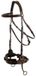 BR Hackamore hoofdstel Thornbury Cob Oak/Zilver