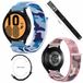 Wigento Samsung Galaxy Watch 6, 5, 4, Normal, Pro, Classic, alle maten, kunststof/nylon