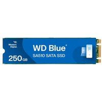 WD Blue SA510 WDS250G3B0B - SSD - 250 GB - intern - M.2 2280 - SATA 6Gb/s - blauw