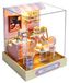 Maison de poupée en bois maison de poupée kit de construction - Mini avec boîte à musique - Ensemble de meubles