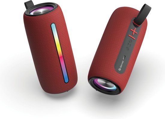Denver BTL360 Bluetooth Speaker - Red