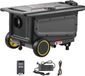 Shanghai Sishun Technology Co., Ltd Chauffage à air diesel portable, 8KW, DC 12V/24V, conception tout-en-un avec contrôle d'application Bluetooth, télécommande, écran LCD, style chariot, réservoir de carburant de 5 litres pour camions, camionnettes, camping-cars et caravanes