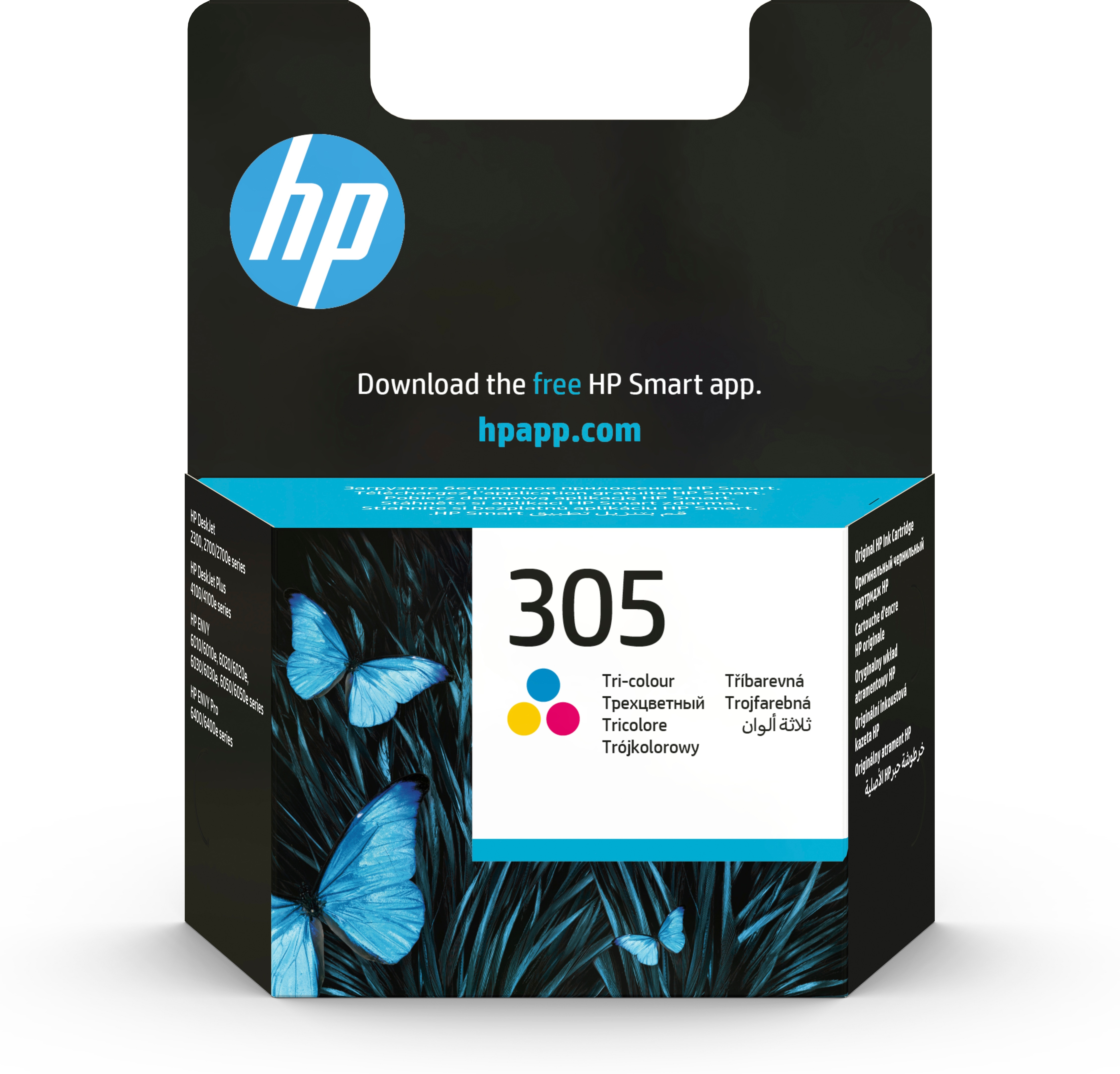 HP   305 originele drie-kleuren inktcartridge