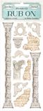 Stamperia Magic Forest Rub-On 4x8,5 Inch Column (DFLRB21)