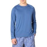 Amazon Essentials heren Sneldrogend zwemshirt met lange mouwen (UPF 50)