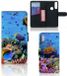 Alcatel 1S 2020 Étui pour téléphone avec fentes pour cartes Poisson